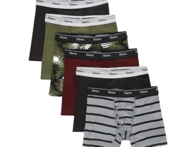 6 Pack Hanes Boys’ Originals Boxer Briefs for $8.xx (Reg $19)