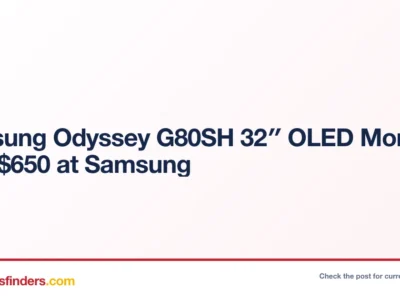 Samsung deal card