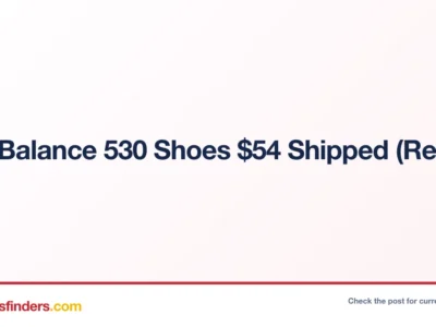 New Balance 530 Shoes $54 Shipped (Reg $110)