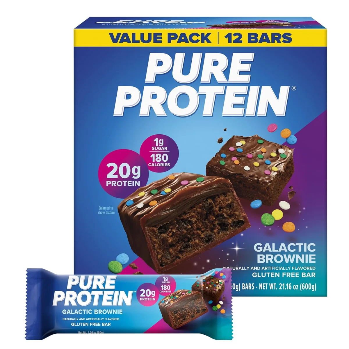 12-Pack Pure Protein Bars Only $11.xx (Reg. $17) at Amazon