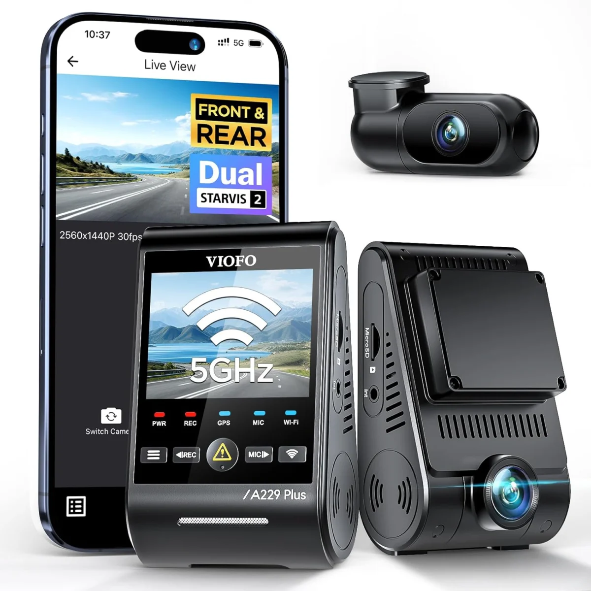 VIOFO A229 Plus Dash Cam Only $209.xx at Amazon