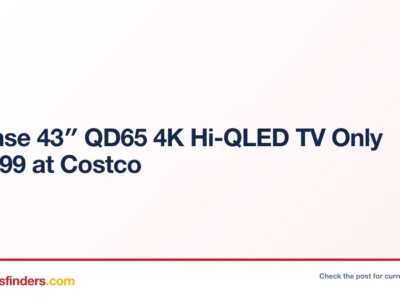 Costco deal card