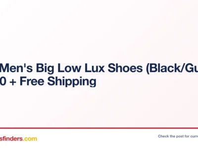 Nike Men’s Big Low Lux Shoes Only $39.90 with Free Shipping at Zappos