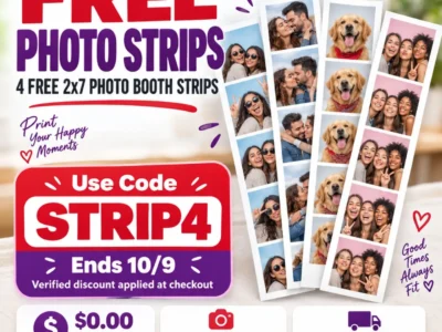 Walgreens Free Photo Strips: STRIP4 Offer Advertised Through October 9