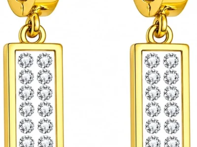 Amazon :Women’s 14K Gold Plated Dangle Earrings $2.xx + Free Prime Shipping. #Ad