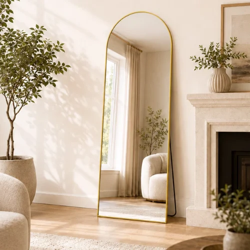 Antok Arched Floor Mirror Only $29.99 (Reg. $60) at Walmart