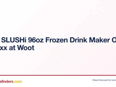 Ninja SLUSHi 96oz Frozen Drink Maker Only $132.xx at Woot