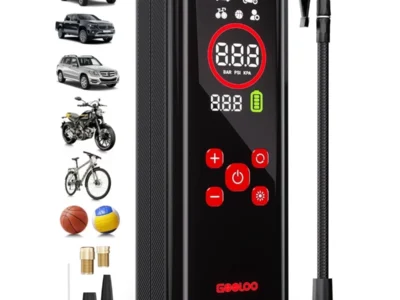 Walmart Home Pick: GOOLOO 160PSI 7500mAh Cordless Tire Inflator Portable Air Compressor