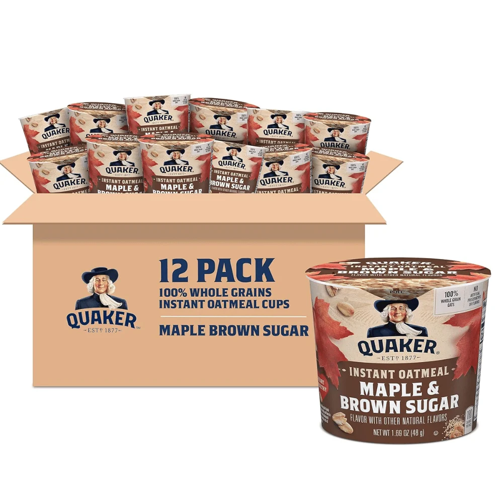 Quaker Instant Oatmeal Maple & Brown Sugar Deal: Save $3.xx at Amazon