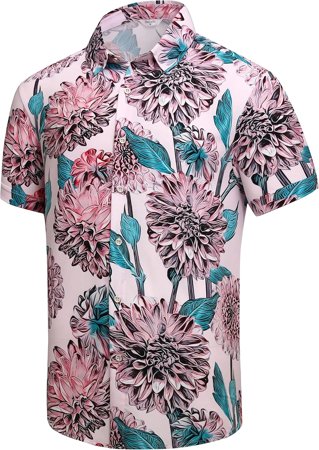 SheLucki Men’s Hawaiian Shirt Only $14.xx (Reg. $20) at Amazon