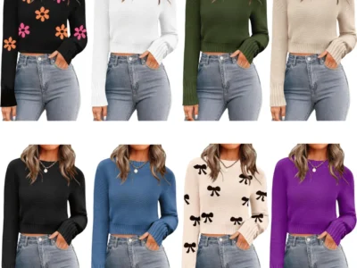 Zeagoo Women’s Cropped Sweater Deal: Save $33.xx at Amazon