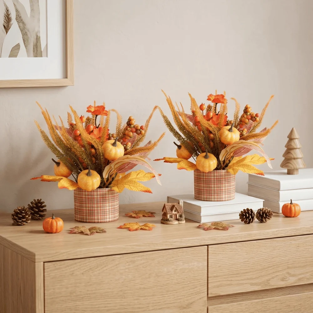 2PCS Fall Decor Deal: Save $12.xx at Amazon