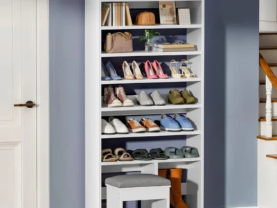 YITAHOME 8-Tier 70.9″ Shoe Cabinet with Hidden Bench $63.xx at Amazon