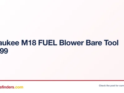 Milwaukee M18 FUEL Blower Bare Tool $129.99