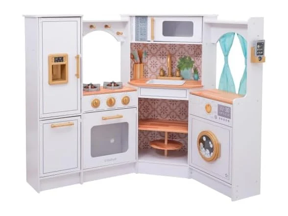 KidKraft Ultimate Corner Wooden Play Kitchen Just $67.79
