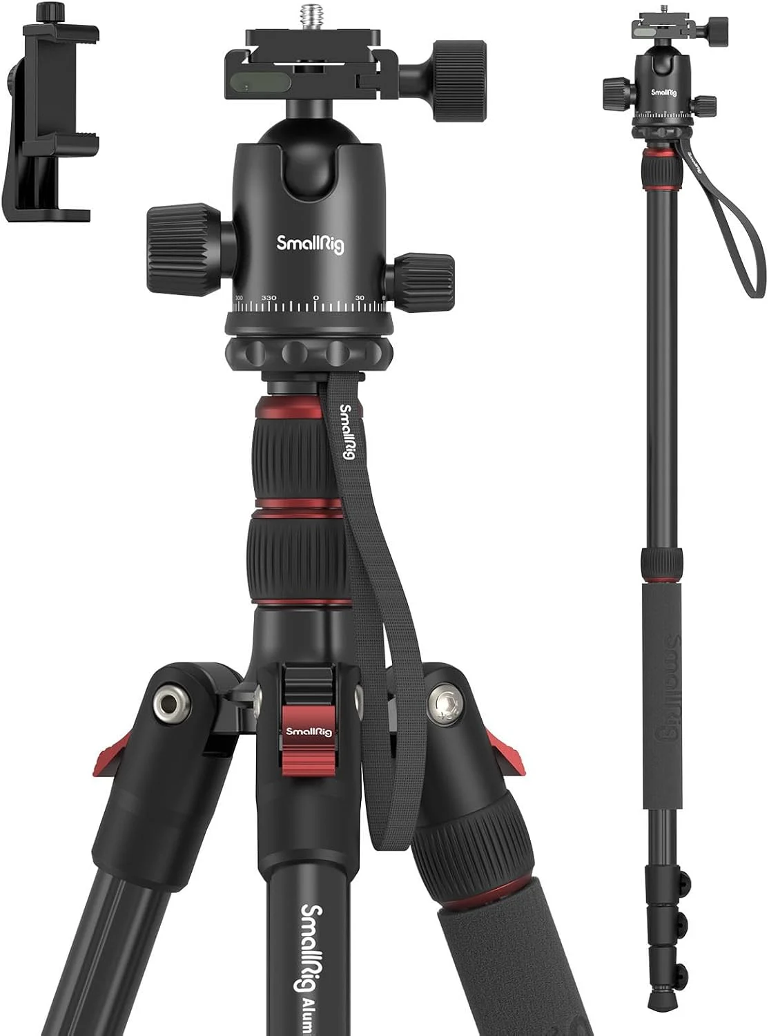 SmallRig Aluminum Camera Ball Head Tripod Only $48.xx (Reg. $70)