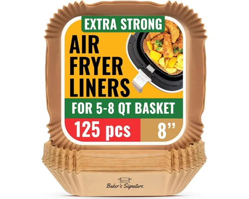 125-Count Baker’s Signature Air Fryer Parchment Paper Liners for $9.xx w/ Sub&