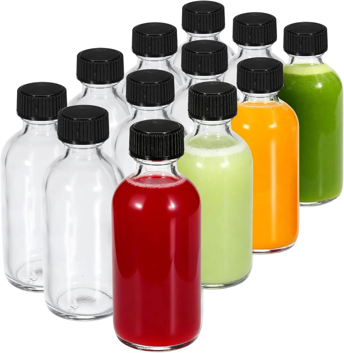 12-Pack 2 oz Glass Bottles Deal: $6.xx