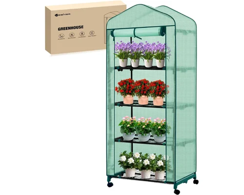 4-Tier Indoor / Outdoor Mini Greenhouse for $34.xx