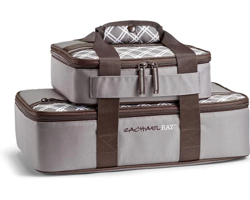 Rachael Ray Lugger Duo Insulated Casserole Carrier for $17.xx