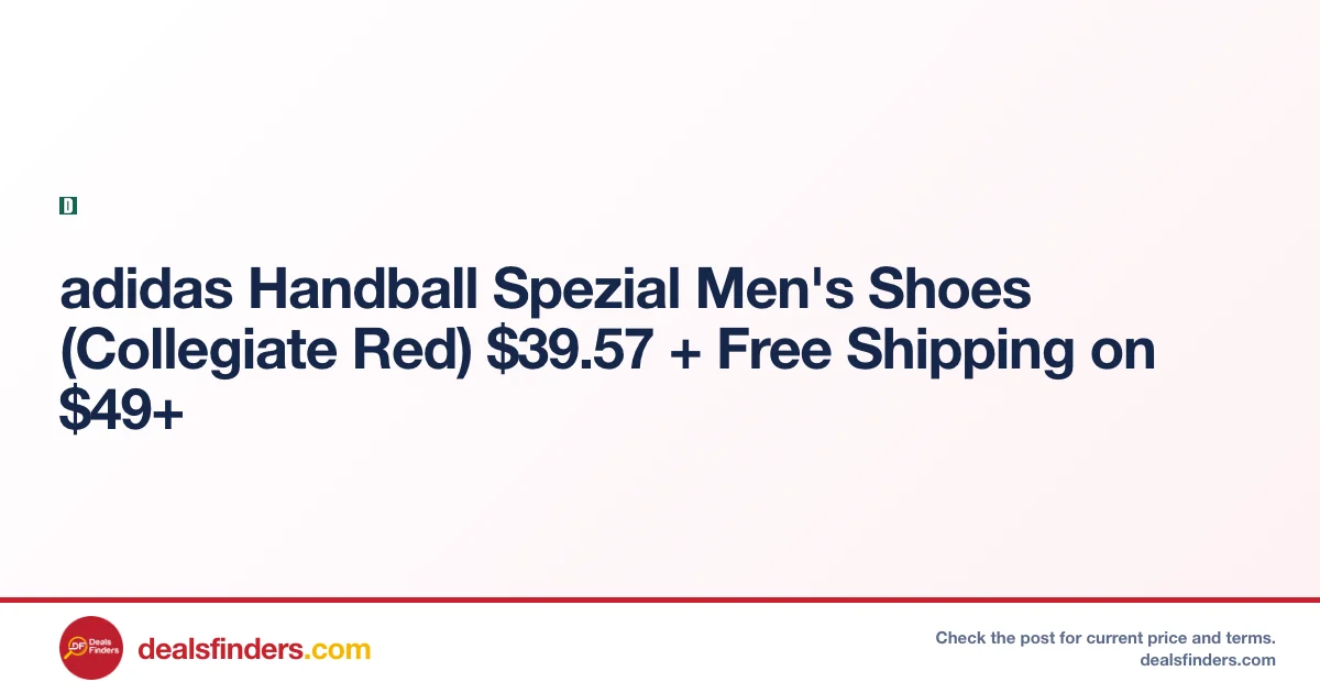 adidas Handball Spezial Men’s Shoes Only $39.57 at Dick’s Sporting