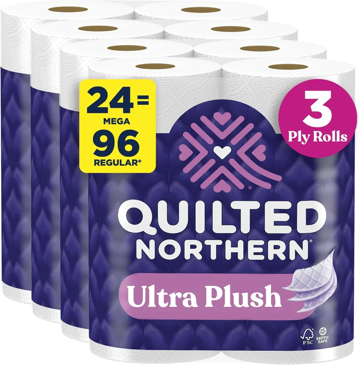 Quilted Toilet Paper Only $23.xx (Reg. $25) at Amazon
