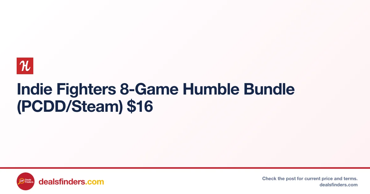 Indie Fighters Bundle Only $16 at Humble Bundle