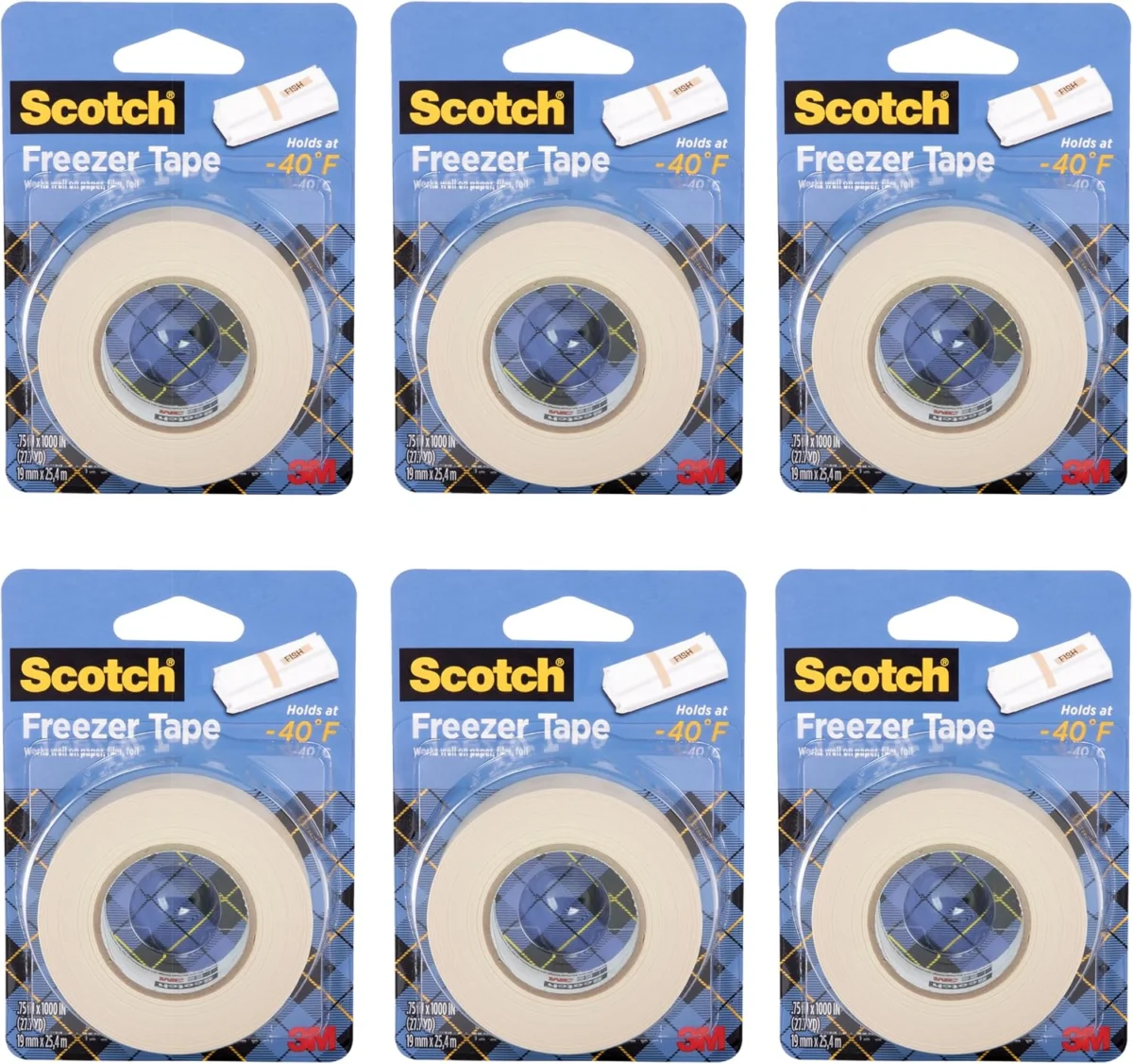 Scotch Freezer Tape 6-Pack Only $11.xx (Reg. $18) at Amazon