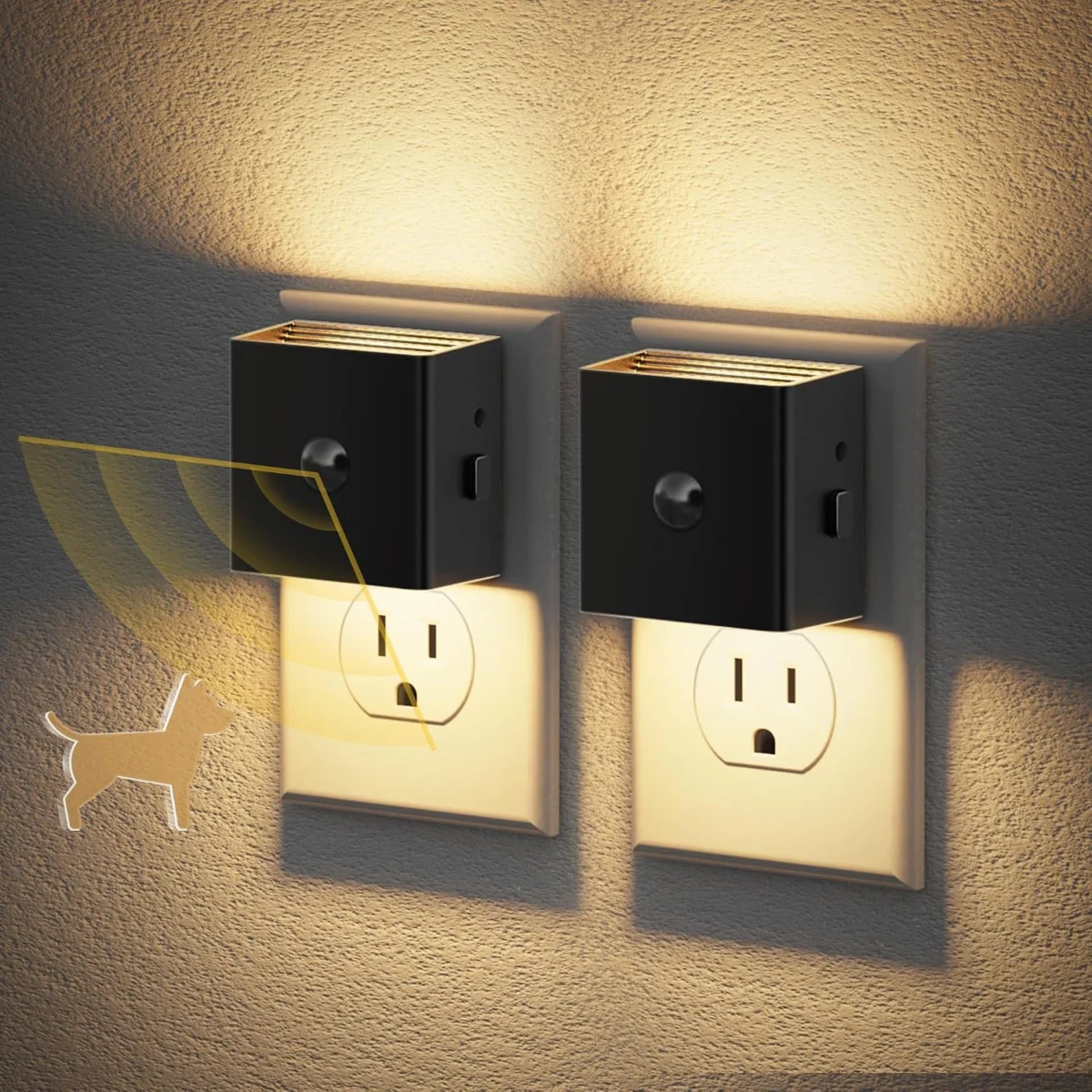 JandCase Motion Sensor Night Lights Only $7.xx (Reg. $14) at Amazon