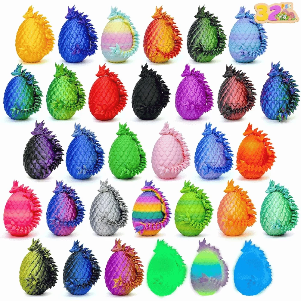 32pcs 3D Printed Dragon Eggs Deal: Save 53% at Amazon