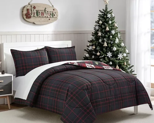 3-Piece Christmas Comforters as low as $22.99 (Reg $80) at Macy’s