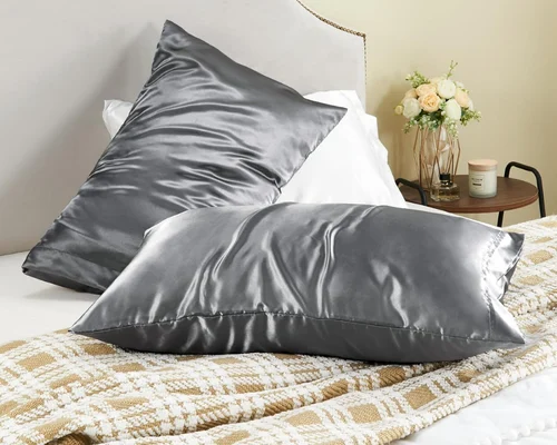 Satin Pillowcases 2-Pack for $5.xx Shipped
