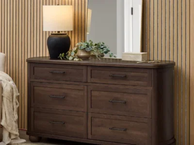 ONLY $279 Better Homes & Gardens Ambrose 6-Drawer Dresser at Walmart