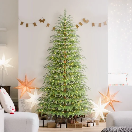 My Texas House 7.5′ Pre-Lit Cypress Christmas Tree Only $189