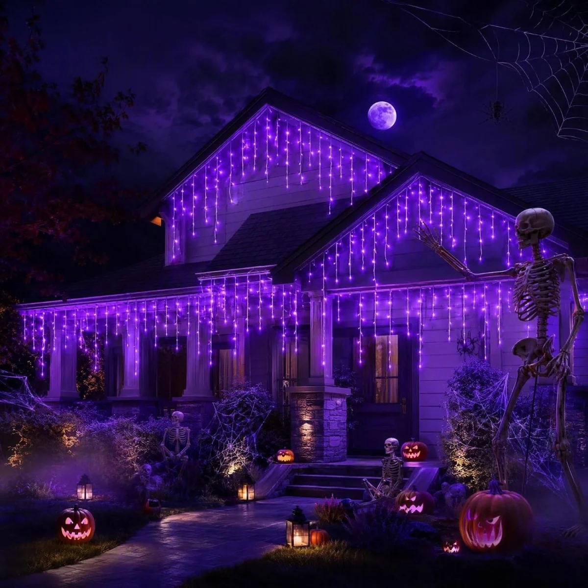 FLVOECN 720 LED Purple Halloween Lights Only $26.xx (Reg. $42)