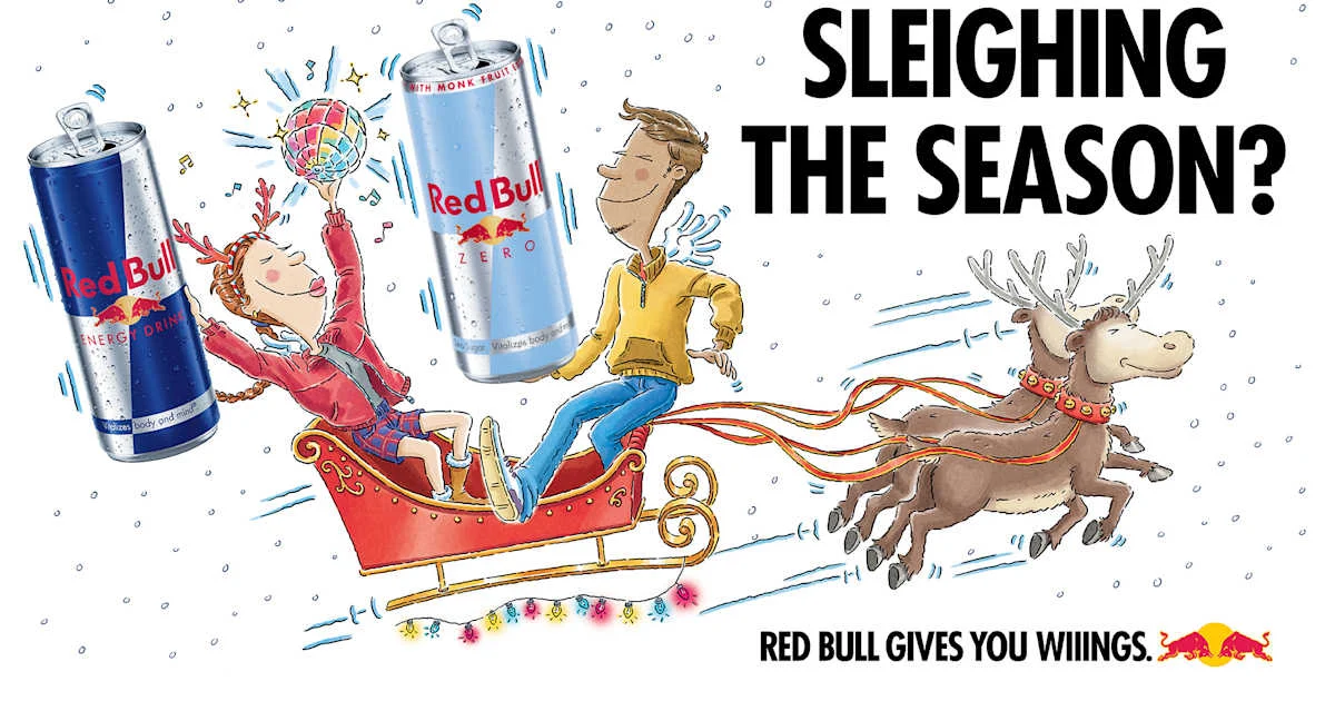 Starts October 26: Limited Free Red Bull Festive Edition Samples