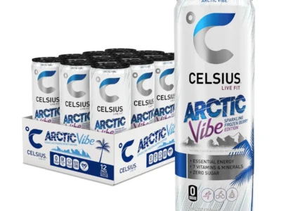 12-ct 12-oz CELSIUS ARCTIC VIBE Sugar Free Energy Drink (Sparkling Frozen Berry) $13.xx w/ S&S