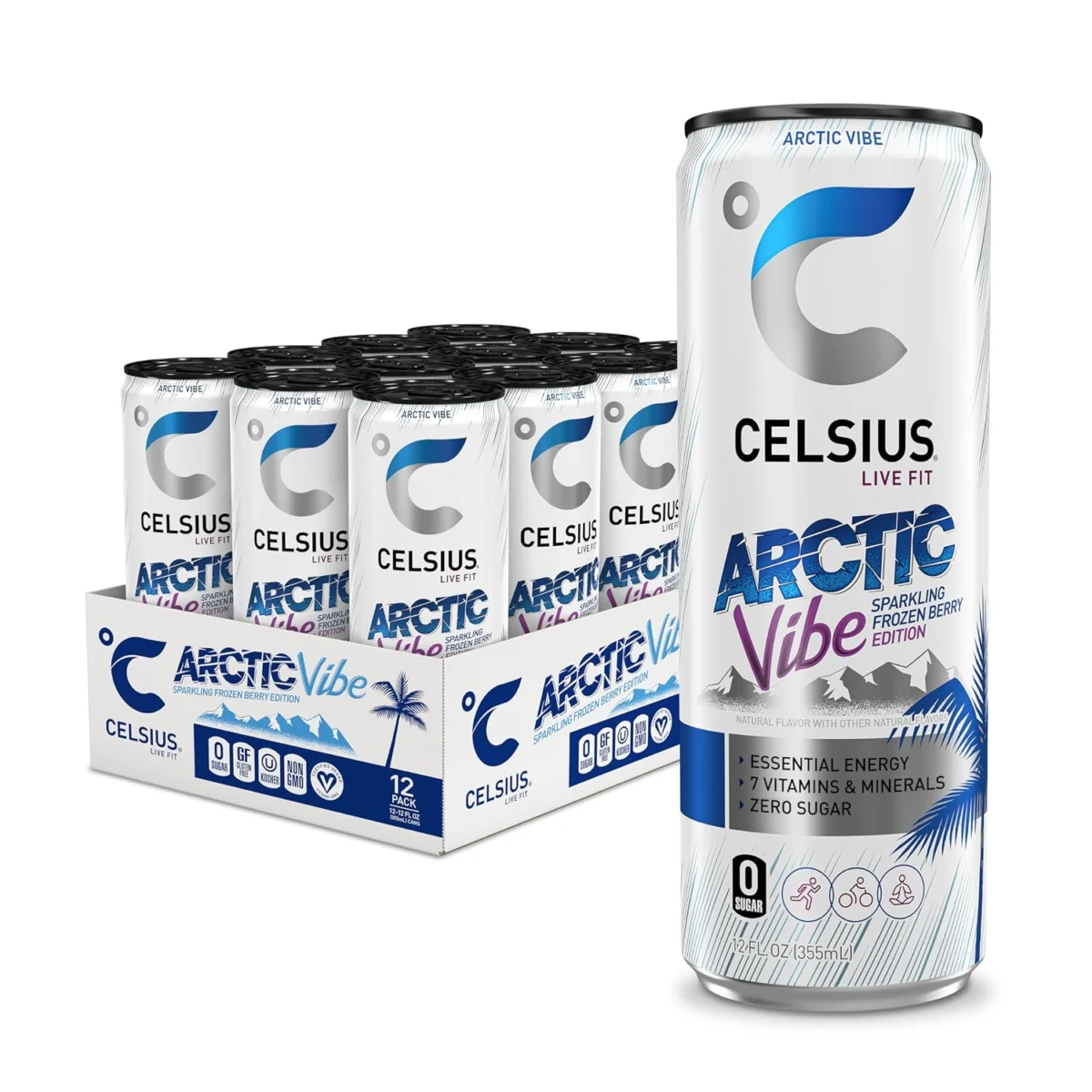 Celsius Arctic Vibe 12‑oz Energy Drink Only $13.xx (Reg. $20)