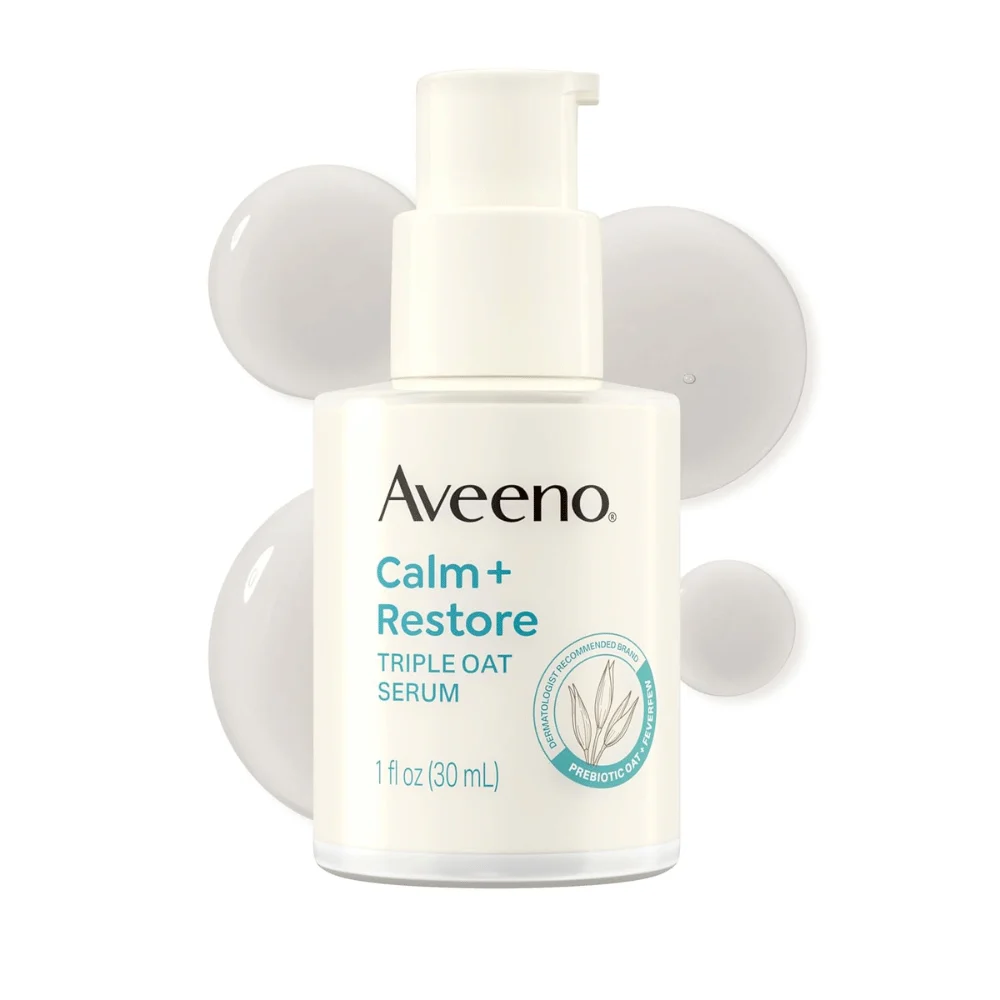 Aveeno Calm Restore Triple Oat Face Serum Deal: Save $19.xx at Amazon