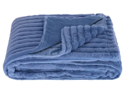 Mainstays Channel Faux Fur Blanket Deal: Save $10.96 at Walmart