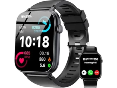OUKITEL Black 1.83″ HD Touch Screen Smart Watch Deal: Save $6 at Woot