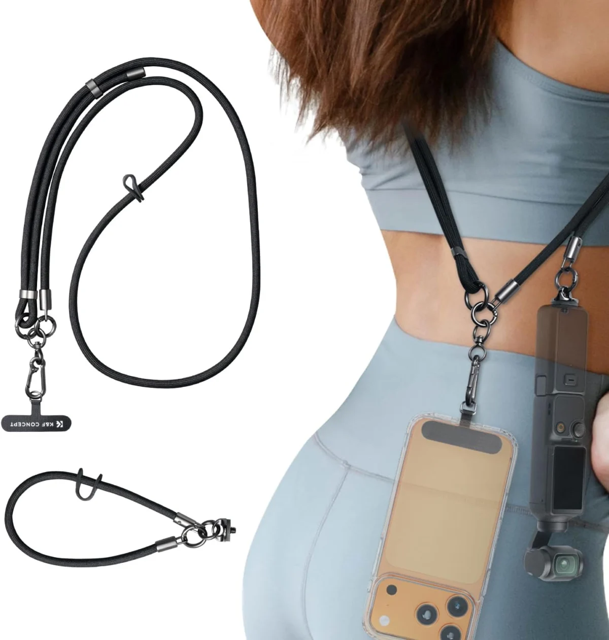 K&F CONCEPT 2-in-1 Phone Lanyard Only $15.xx (Reg. $18) at Amazon