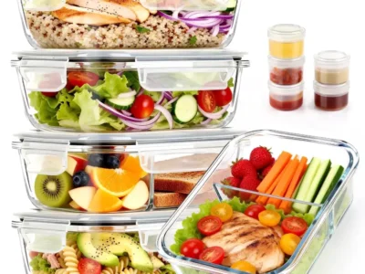 20 Pcs Glass Food Storage Containers Deal: Save $20.34 at Walmart