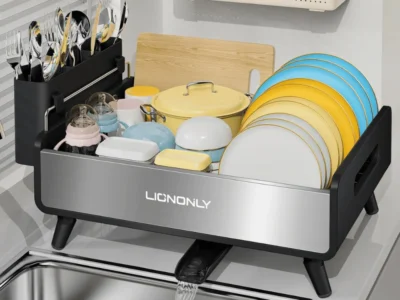 Stainless Steel Dish Drying Rack Deal: Save $20.xx at Amazon