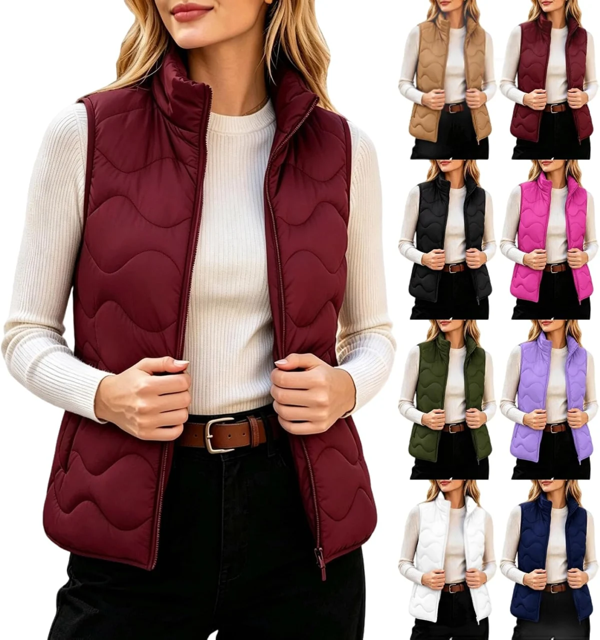 Sblioda Puffer Vest Women Only $14.xx (Reg. $40) at Amazon