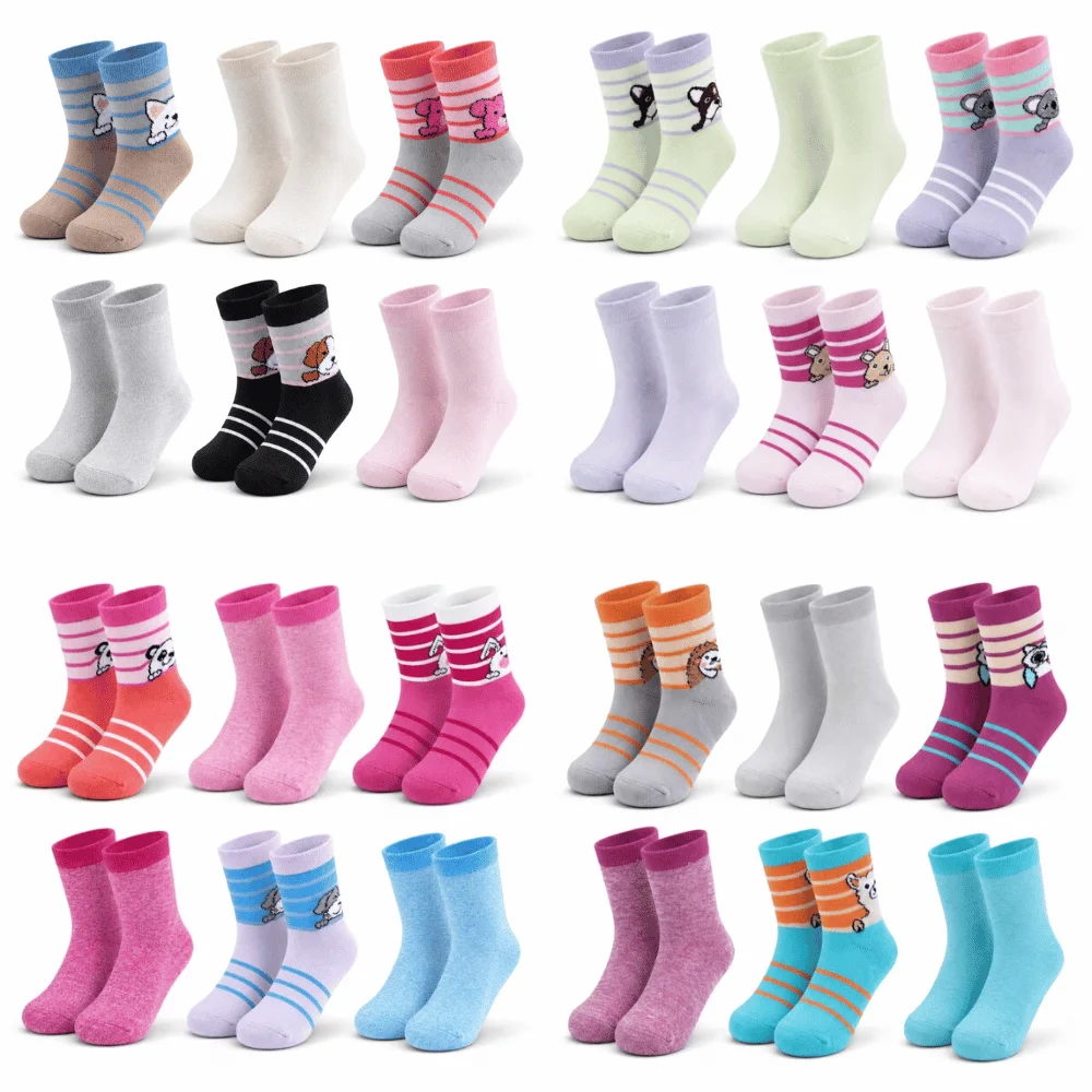 Muk Luks Dream Step Girls Crew Socks Deal: Save $5.98 at Walmart