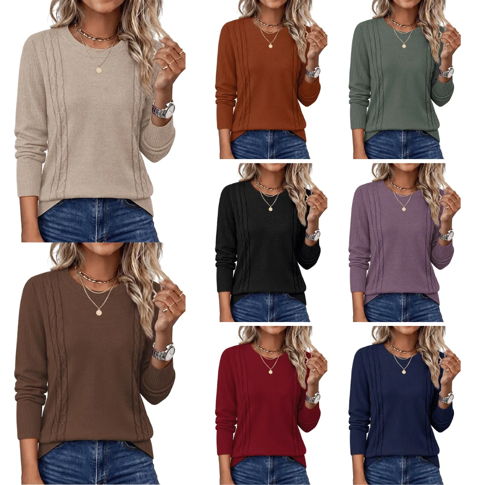 WIHOLL Women Cable Knit Sweater Deal: Save $21.xx at Amazon