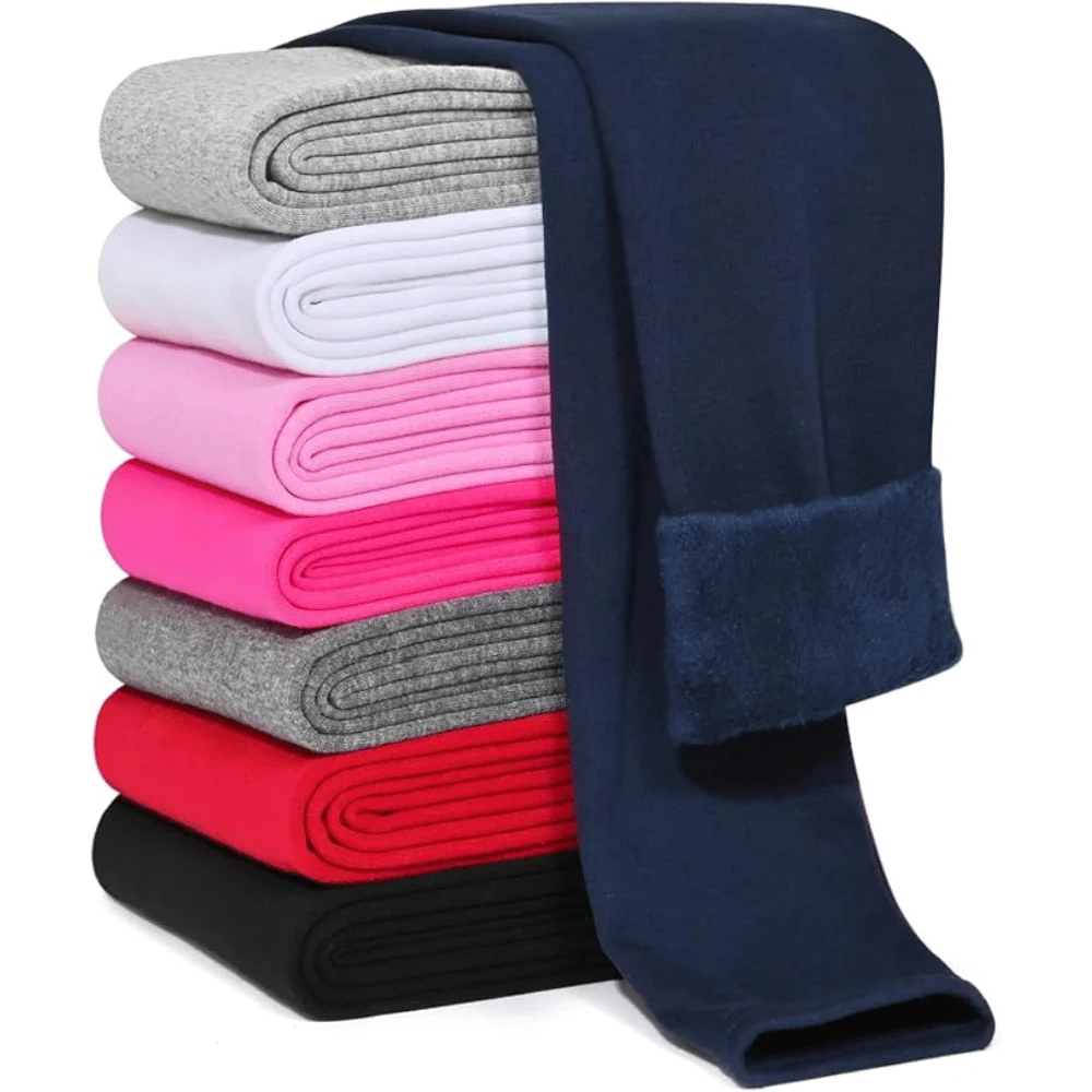 Girls Fleece Lined Leggings Deal: Save $12.xx at Amazon