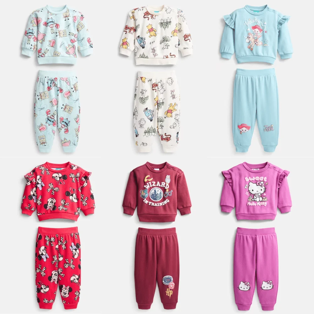 Baby Fleece Sweatshirt and Pants Set Deal: Save $7.48 at Walmart
