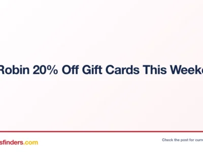 Red Robin 20% Off Gift Cards This Weekend Only!